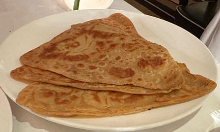 Parathas - Perrine at The Pierre NY - photo by Luxury Experience