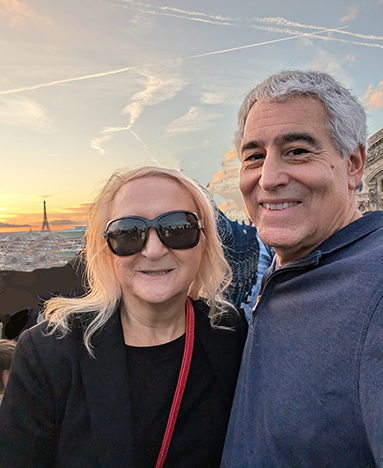 Debra C. Argen & Edward F. Nesta Paris-2024 - photo by Luxury Experience