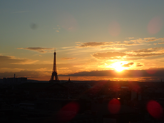 Galeries Lafayette rooftop view - photo by Luxury Experience