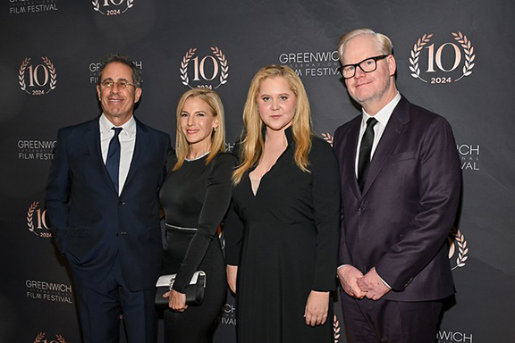 Jerry & Jessica Seinfeld, Amy Schumer, Jim Gaffigan - GIFF Changemaker Dinner Gala