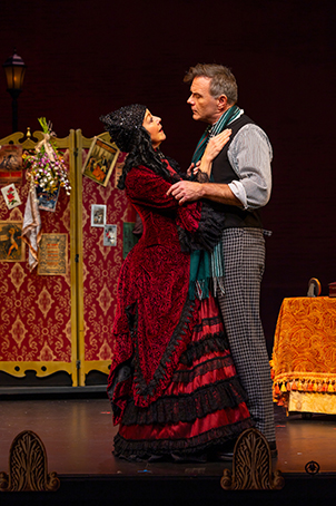 WCP - A Sherlock Carol - Isabel Keating & Drew McVety - photo by Charles Erickson