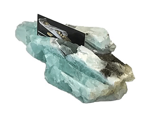 Decorative Fluorite Sculpture Card Holder - by Robin Antar