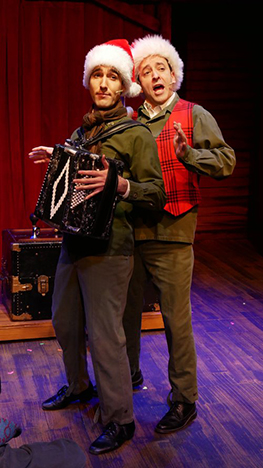 MTC White Christmas - Josh Powell & Derek Luscutoff - Photo by Alex Mongillo