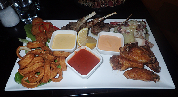 Surf & Turf Sampler - AKB, a hotel bar - photo by Luxury Experience