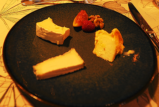 Cheese Course - Valencay, Bresse Bleu, Langres - photo by Luxury Experience