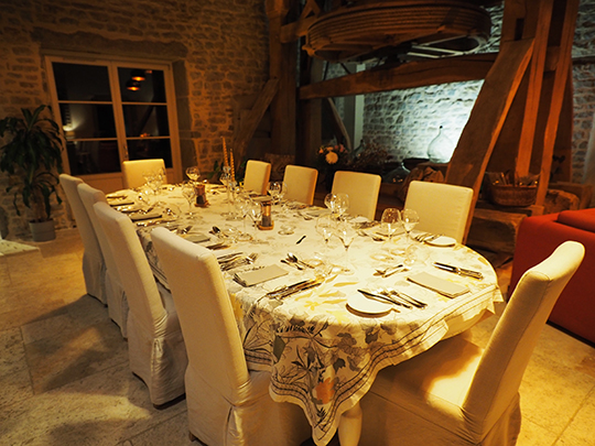 Domaine de Cromey Dining Room - photo by Luxury Experience