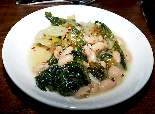 Escarole & Beans - City Winery Hudson - photo by Luxury Experience