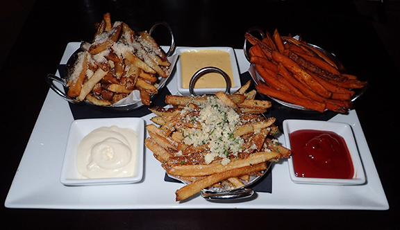 Frites Flight - AKB, a hotel bar - photo by Luxury Experience