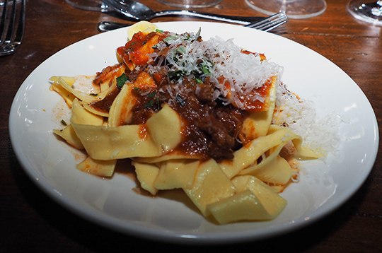 Ragu al Cinghiale - City Winery Hudson - photo by Luxury Experience