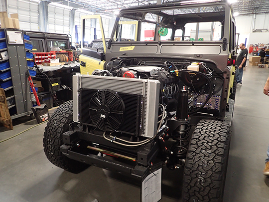 E. C. D. Automotive Design - Custom Rebuilding Defender - photo by Luxury Experience