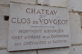 Château du Clos de Vougeot Wall Plaque - photo by Luxury Experience