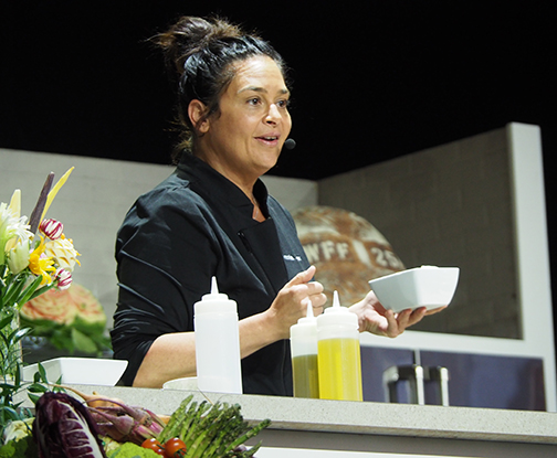 Chef Antonia Lofaso - The Sun Wine Food Fest 2025 - photo by Luxury Experience