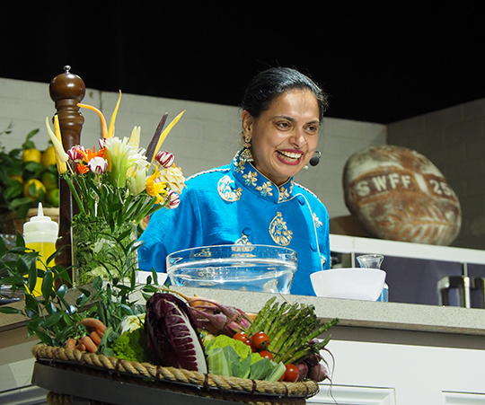 Chef Maneet Chauhan - The Sun Wine Food Fest 2025 - photo by Luxury Experience