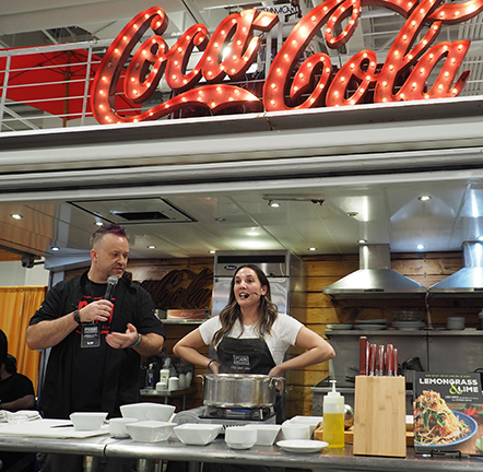 Chef Plum & Chef Leah Cohen - The Sun Wine Food Fest 2025 - photo by Luxury Experience