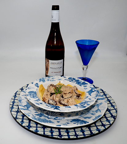 Luxury Experience - Porcini Mushroom Truffle Ravioli Truffle Cream Sauce - photo by Luxury Experience