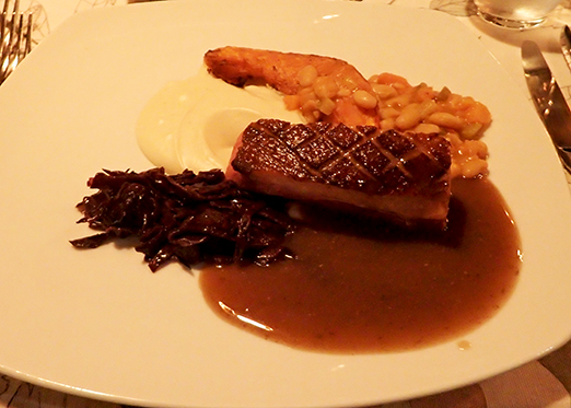 Magret de Canard - Domaine de Cromey - photo by Luxury Experience