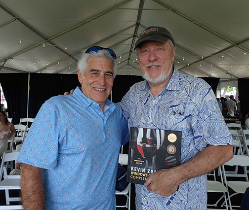 Edward F. Nesta & Kevin Zrally - Westchester Wine & Food Festival 2024 - photo by Luxury Experience
