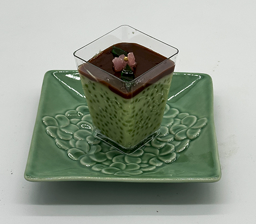 Luxury Experience - Matcha Green Tea Sago Pudding - photo by Luxury Experience