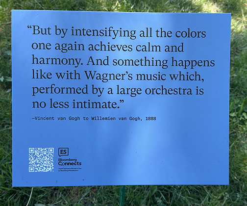 Van Gogh's Excerpt - photo by Luxury Experience