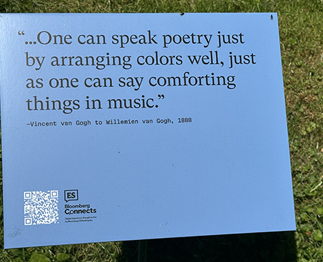 Van Gogh's Excerpt - photo by Luxury Experience