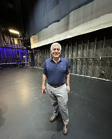 Westport Country Playhouse - Edward F. Nesta backstage - photo by Luxury Experience
