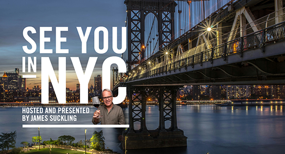 James Suckling - Great Wines World NYC - 2025 - See you in New York