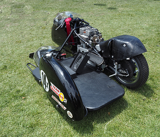 1968 Maurice J. Candy One-off TT Racing Sidecar presented by Team Obsolete - photo by Luxury Experience