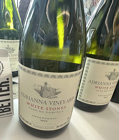 Catena Zapata Chardonnay Mendoza White Stones 2022 - photo by Luxury Experience