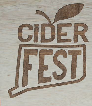 Cider Fest sign - photo by Luxury Experience