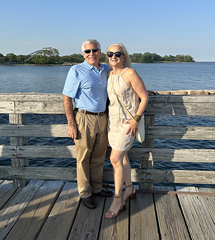 Edward F. Nesta & Debra C. Argen at Playland Park Pier - photo by Luxury Experience