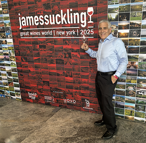 Edward F. Nesta at James Suckling great wines world in NYC 2025 - Photo by Luxury Experience
