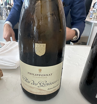 Philipponnat Champagne Clos des Goisses Extra Brut 2015 - photo by Luxury Experience