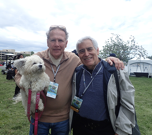 Ralph Marano, Goldie & Edward F. Nesta - photo by Luxury Experience