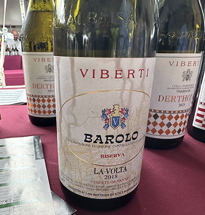 Viberti Barolo La Volta Riserva 2018 DOCG - photo by Luxury Experience