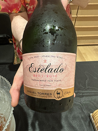 Estelado Brut Rosé UVA Pais Sparkling Wine - photo by Luxury Experience