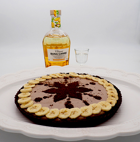 Luxury Experience - Banana Chocolate Mousse Tart - photo by Luxury Experience
