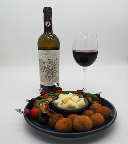 Luxury Experience - Pairing with San Felice Chianti Classico Borgo 2022 - photo by Luxury Experience