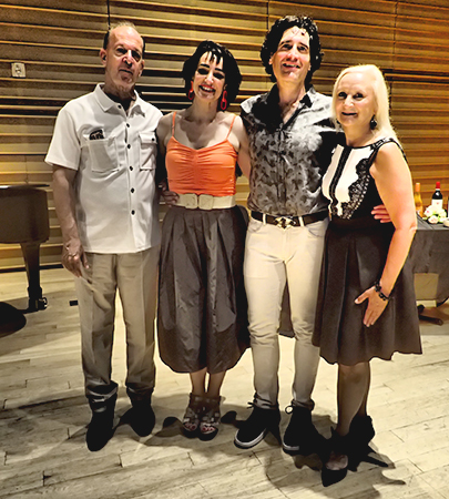 Pianist, Crystallia Spileou, Michael Karl, Debra C. Argen - photo by Luxury Experience