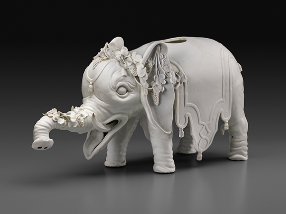 The Frick Collection - Du Paquier Porcelain Wine Dispenser - courtesy The Frick Collection