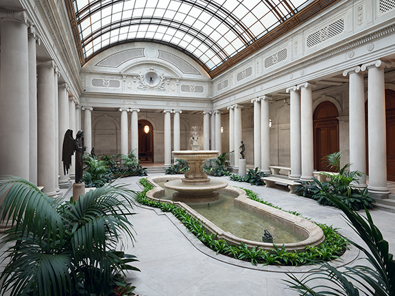 The Frick Collection - Garden Court - courtesy The Frick Collection