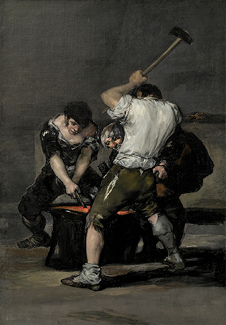 The Frick Collection - Goya The Forge - courtesy The Frick Collection