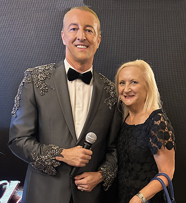 Prince Mario-Max Schaumberg-Lippe & Debra C. Argen - photo by Luxury Experience