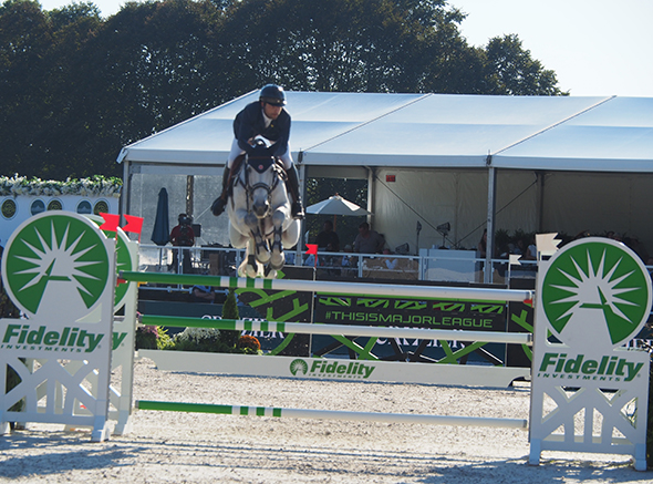 Daniel Bluman on Corbie VV - Second Place - photo by Luxury Experience
