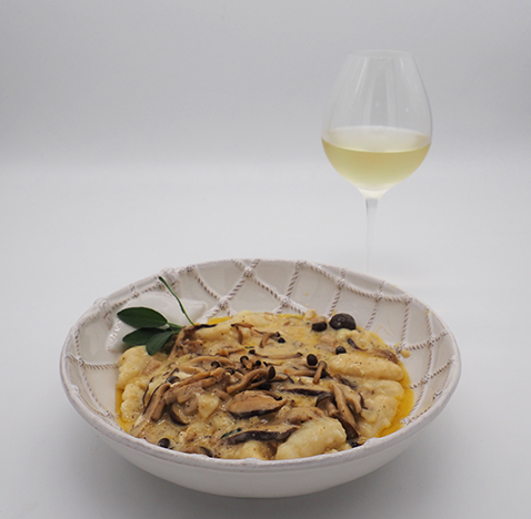 Luxury Experience - Homemade Truffle Gnocchi Shitake & Brown Beech Mushrooms - photo by Luxury Experience