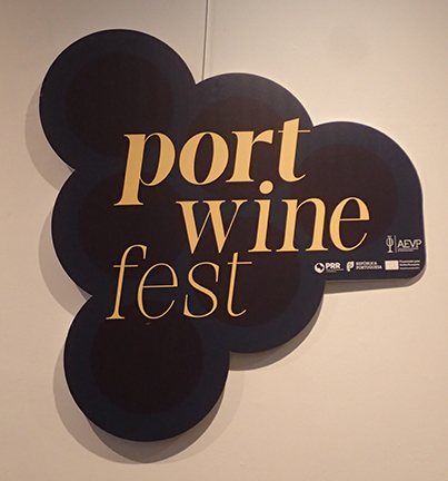 Port Wine Fest sign - photo by Luxury Experience