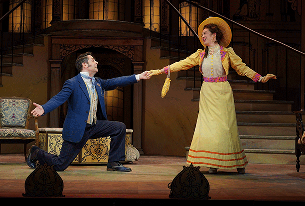 Westport Country Playhouse - The Importance of Being Earnest - Michael Raver, Katy Tang - photo by Carol Rosegg