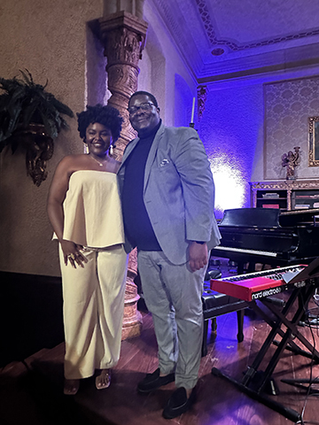 Christie Dashiell & Carroll (CV) Dashiell at Caramoor for Music and the Arts - photo by Luxury Experience