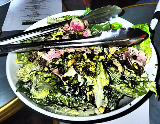 Geen Caesar Salad - photo by Luxury Experience
