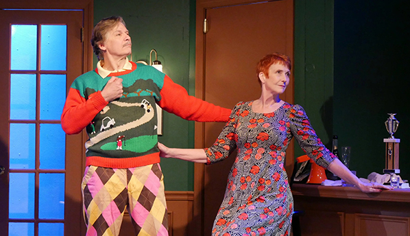 MTC - The Fox on the Fairway - Sean Hannon, Annette Michelle Sanders - photo by Alex Mongillo