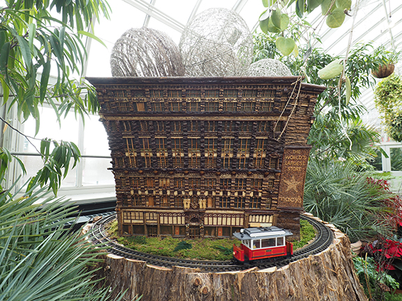 Macys 2025 NY Botanical Garden Train Show - photo by Luxury Experience